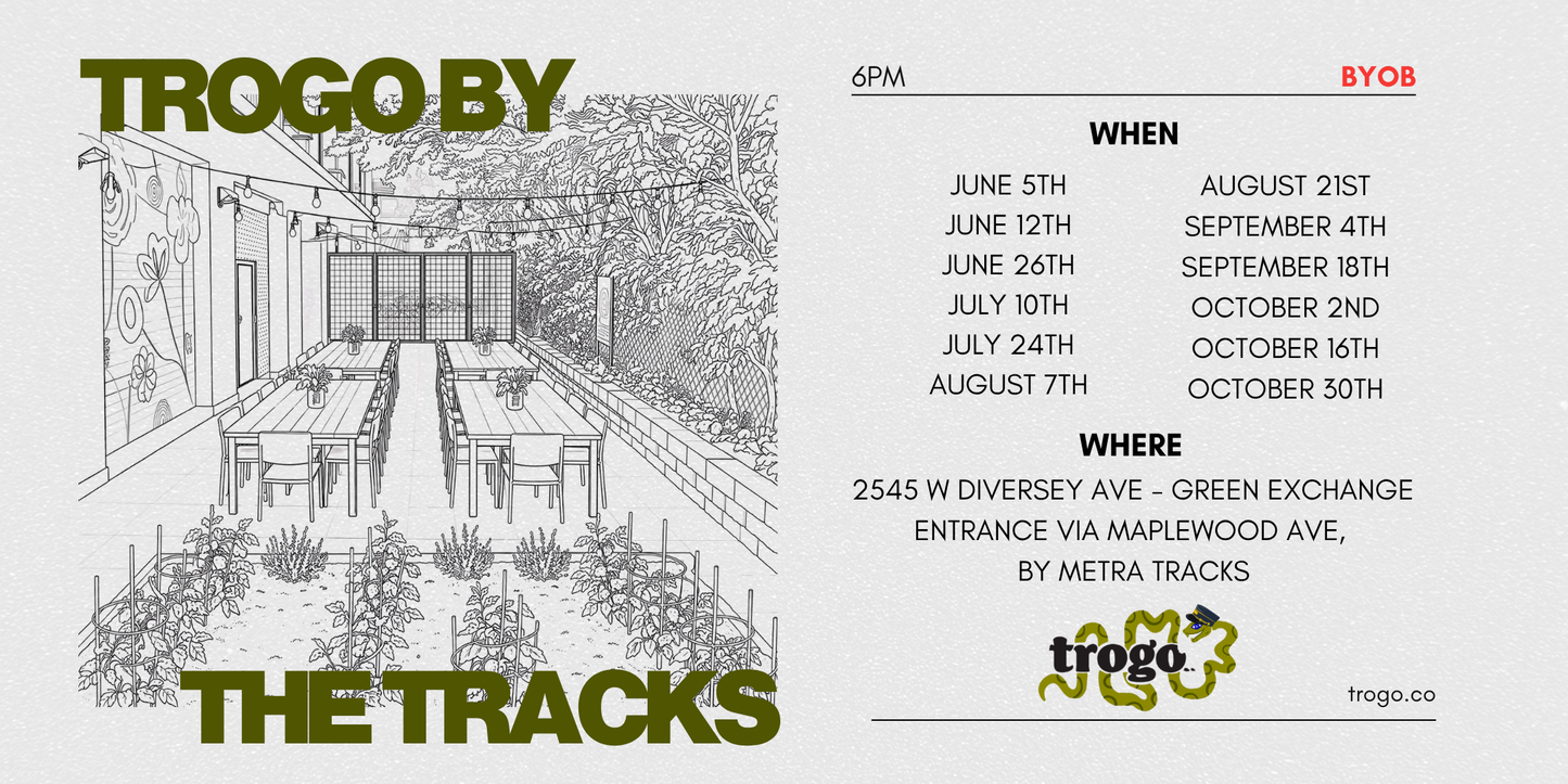 Trogo by the Tracks 2026 | 6pm Fridays