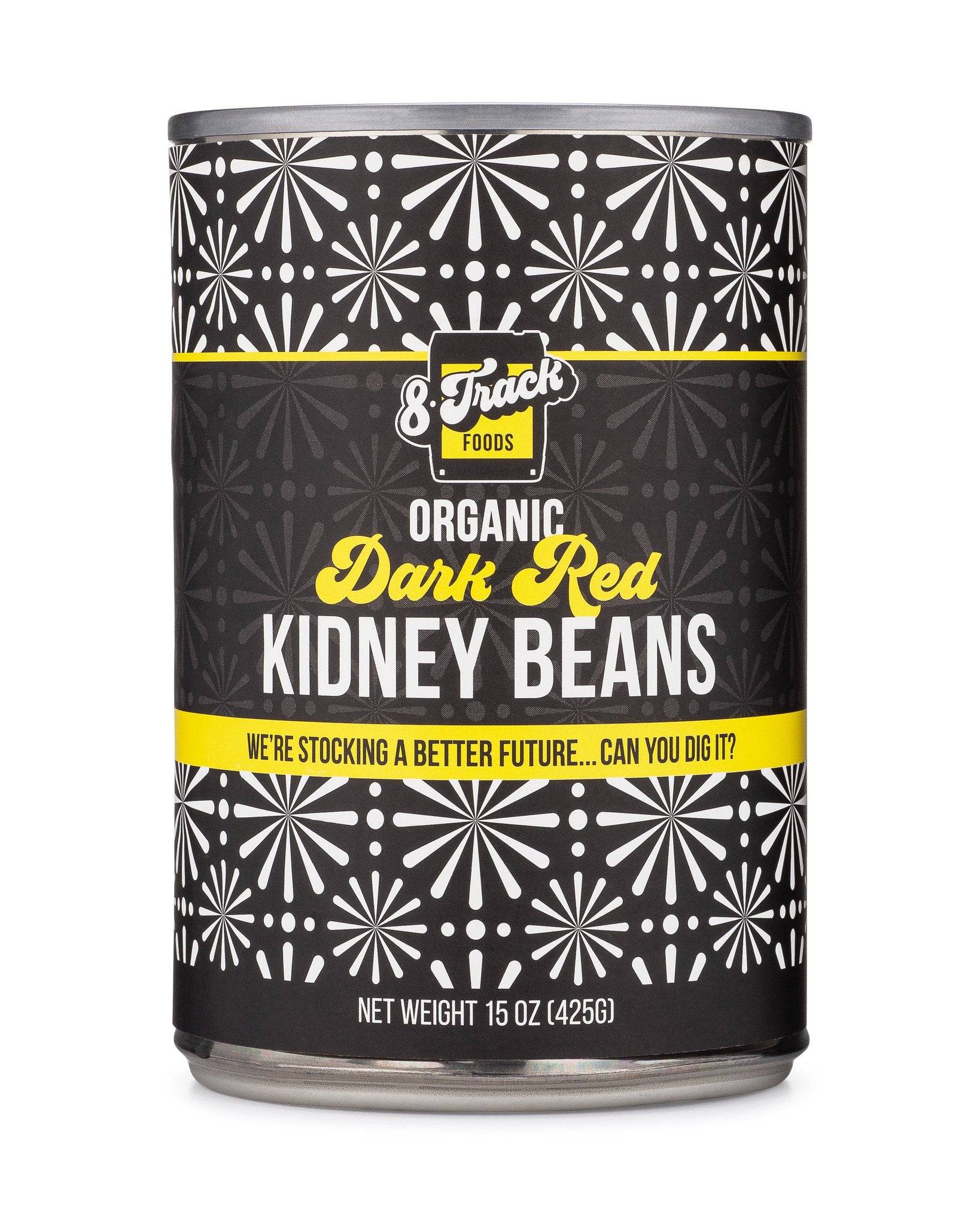 Organic Dark Red Kidney Beans - Hortiport