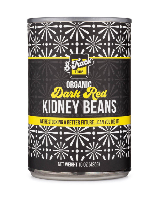 Organic Dark Red Kidney Beans - Hortiport