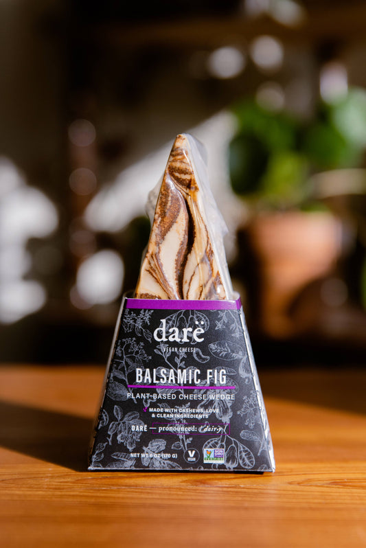 Balsamic Fig Plant-Based Cheese Wedge