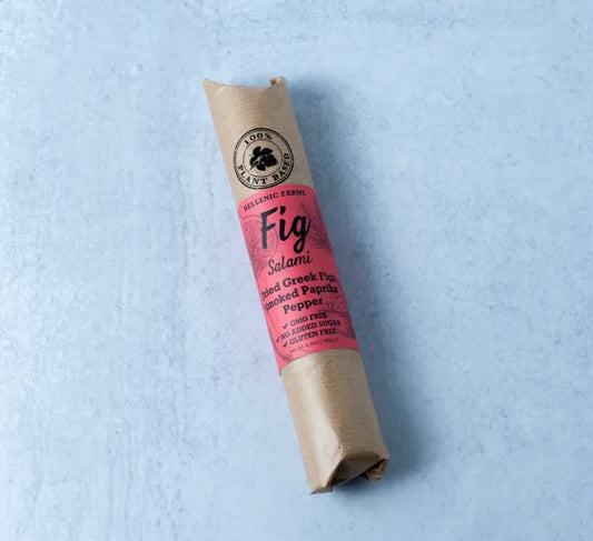Fig "Salami" with Smoked Paprika