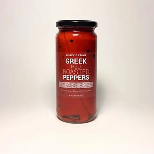 Greek Roasted Red Peppers