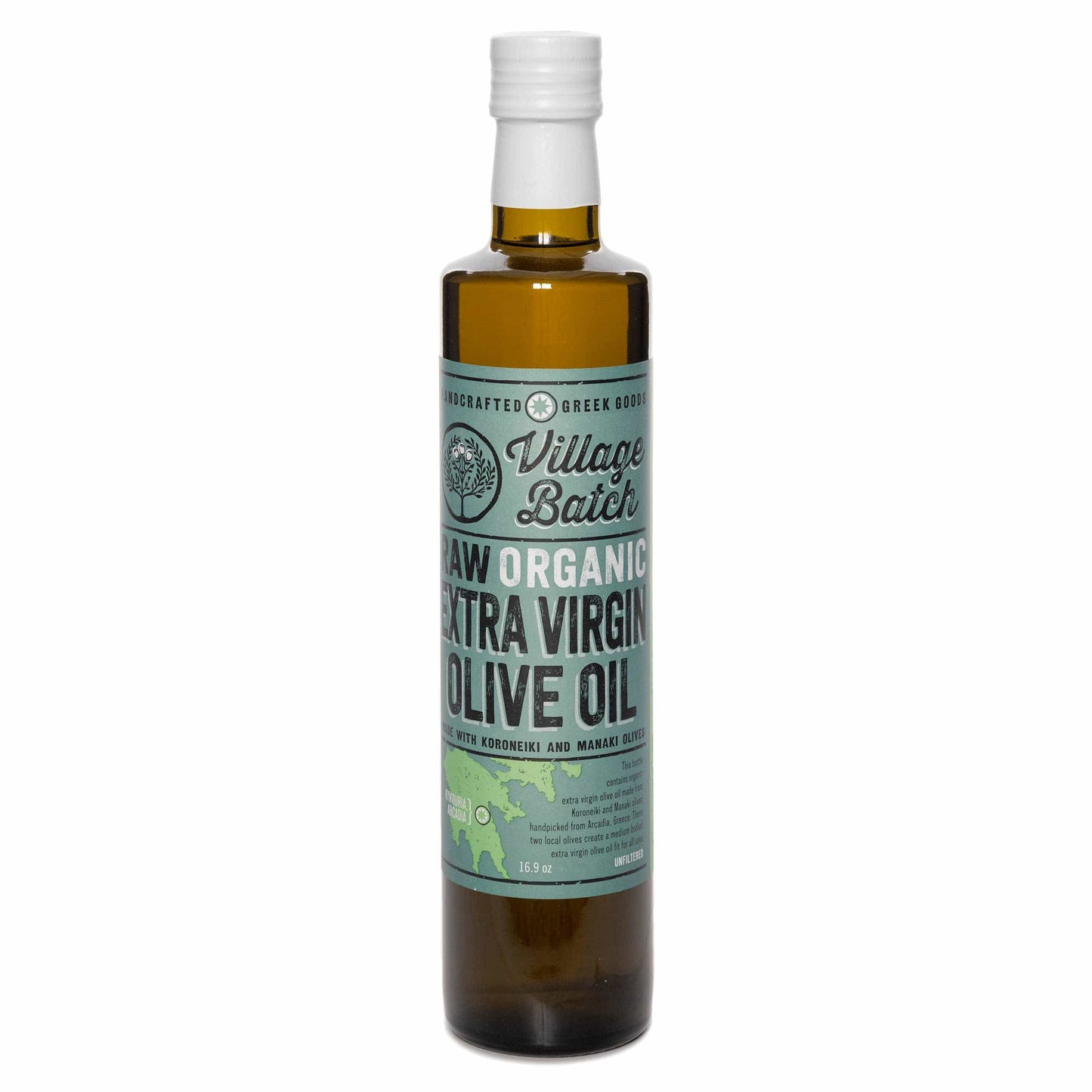 Raw Organic E.V Olive Oil - 16.9 oz - Hortiport